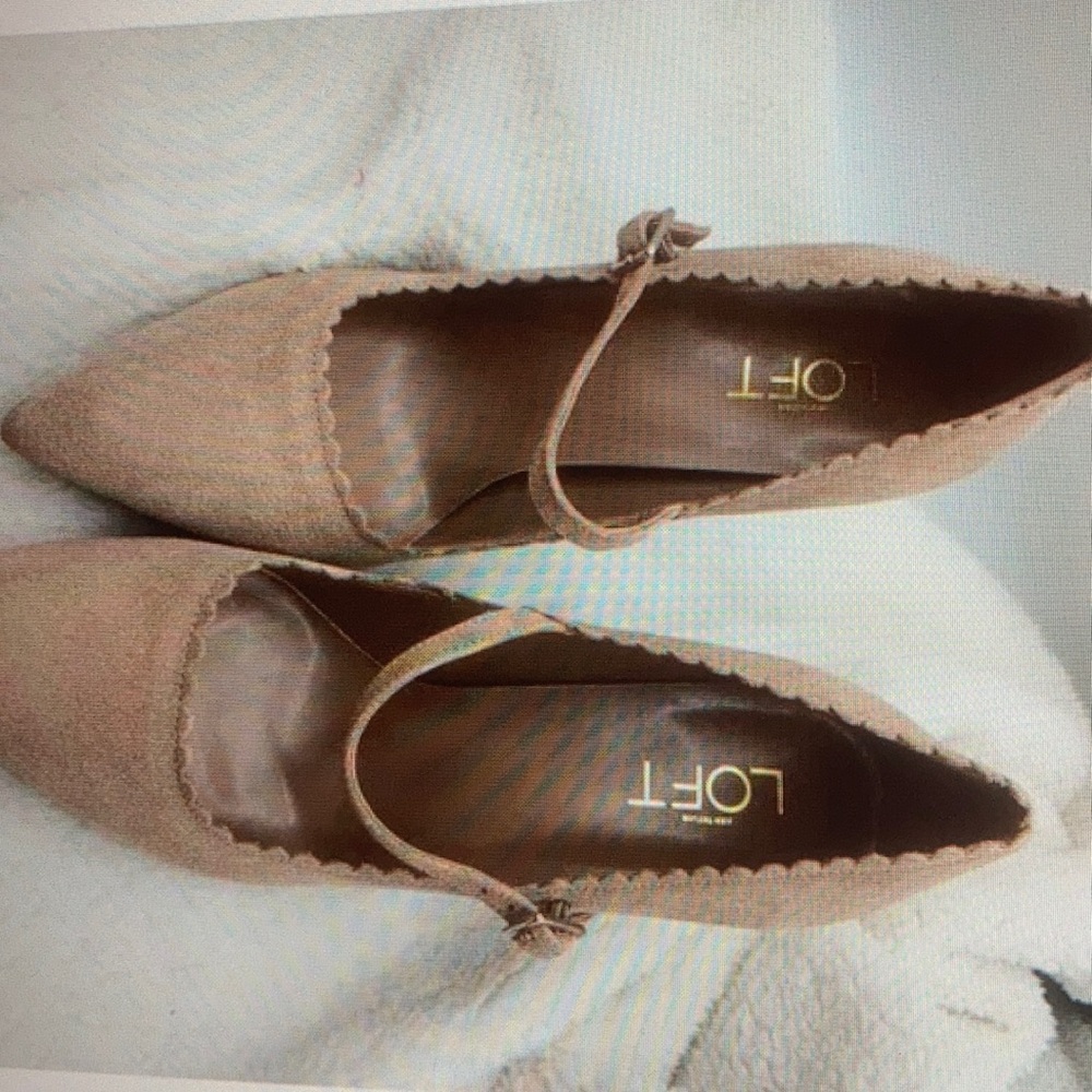 LOFT Carmel suede High heel shoes from Taylor loft